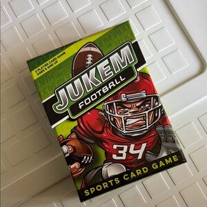 Football Sports Card Game - Green and Red
